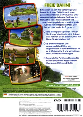 Everybody's Golf 4 (Korea) box cover back